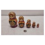 Vintage Russian Nesting Dolls