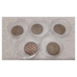 1945, 1974 & 2007 Pennies