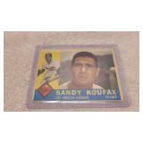 Sandy Koufax Baseball Card