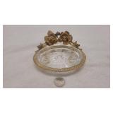 VTG Hollywood Gold-Toned Soap Dish