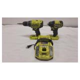 Ryobi Impact, Drill Driver & Charger
