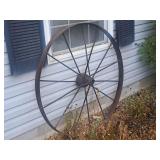 Antique Farm Implement Wheel