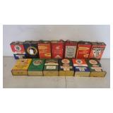 13 Vintage Gun Powder Cans