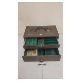Kennedy Tackle Box with 2 Keys