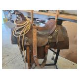 Vtg Saddle Laramie Wy.