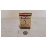VTG The Sunst Press International 'Signal Cards'