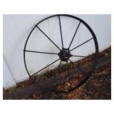 Antique Steel Wheel