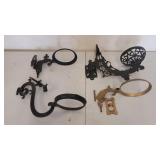 Cast Iron Oil Lamp Holders