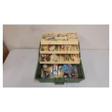 Tackle Box with Hooks, Lures & More