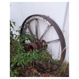 Antique Wagon Wheel