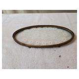 Vintage Oval Vanity Tray