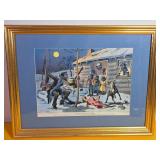 Antique Lithograph Print