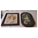 2) MCM Wall Art 14'ï¿½15' & 11'ï¿½18'
