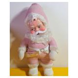 Rushton Company Pink Santa Claus Doll