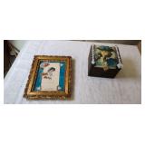 Two MCM Items 9'ï¿½11'Art & 6'ï¿½6'ï¿½5' Trinket Box