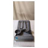 Graniteware Hanging Ladles and Strainers