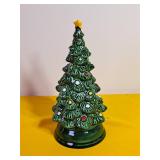 1979 Avon Merry Christmas Tree Candle Holder