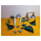 Blue Holiday Decorations