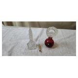 Vintage Collectable Perfume Bottles w/ Stoppers