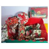 Tote of Faux Christmas Gifts