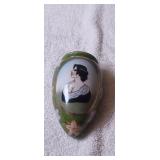 Hand Painted Porcelain Wall Pocket