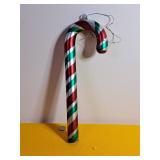 Mercury Glass Candy Cane Ornament