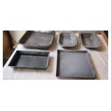 5) Graniteware Baking Pans