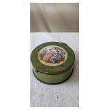 Vintage Ladies Powder Can