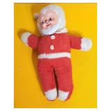 Rubber Faced Santa Plush Doll