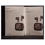 2) NIB HTC Wireless Earphones NE40