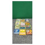 12)  Collectable  Pokemon Trading Cards
