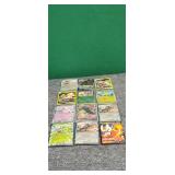 12) Collectable  Pokemon Trading Cards