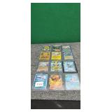12) Collectable  Pokemon Trading Cards