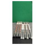 9) New Drill Bits - Various Sizes