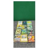 12)  Collectable  Pokemon Trading Cards