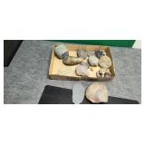 Collection of Uncut Mineral Specimens