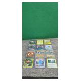 12) Collectable  Pokemon Trading Cards