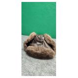 Size 6 7/8  Leather Traper Hat