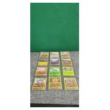 12) Collectable  Pokemon Trading Cards