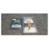 Two Vintage Sports Trading Cards