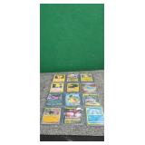 12)  Collectable  Pokemon Trading Cards