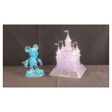 2) 3D Puzzles, Mickey & Disney Castle