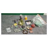 Small Collection of Mineral Stones & Other Items