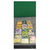 12)  Collectable  Pokemon Trading Cards