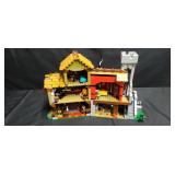Medieval Town Square Portion  - Legos