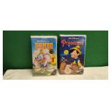 Two Vintage VHS Walt Disney Movies Unopened