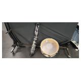 Vintage Snare Drum with Stand