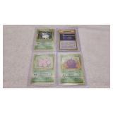 4) Japanese Pocket Monster Cards