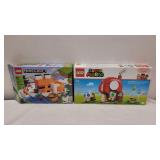 Sealed Super Mario & MindcraftLegos Missing Pieces