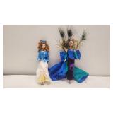 1998 Mary Had A Little Lamb & The Peacock Barbies